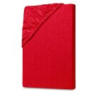 Jersey Spannbettlaken 180-200x200cm Rot